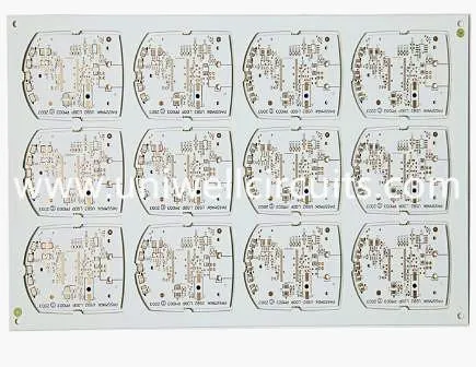 Placa baixa de alumínio de 2W