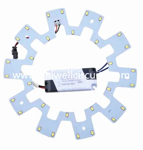 Placa de Circuito de Ouro de Imersão em Alumínio