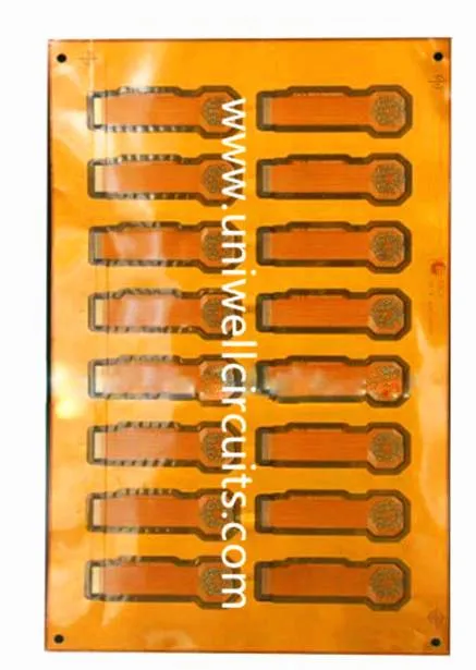 PCB flexível com tinta de carbono