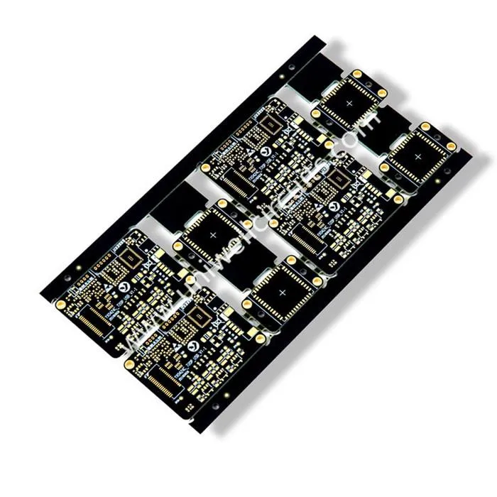 Placa de circuito Matte Black Solder Mask