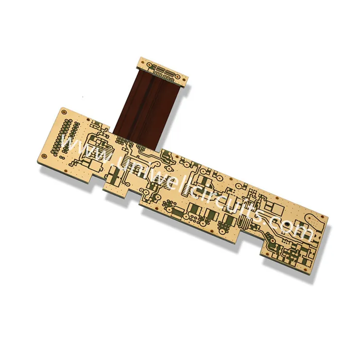 Placa de Circuito Rígida Flex de Multicamadas