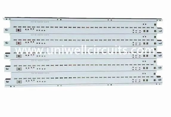 PWB amarelo do diodo emissor de luz da base do alumínio da máscara da solda