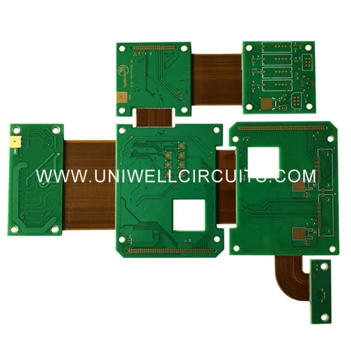 Placa rígida-flexível de 4 camadas